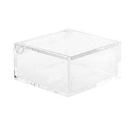 50 Scatoline portaconfetti cm. 6x6x3 per Matrimonio Comunione scatole per Confetti bomboniere segnaposto in plexiglass decoupage