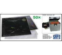 50 Schallplattenhüllen la raccolta di foglie Limpido Vinili LP Safe 220 Standard