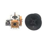 50 set 13X13mm FJM10K 3D Rocker Potenziometro Joystick Analogico W Thumbstick Cap for XBOX360 for XBOX ONE Controller Generico(38 Degree W Cap)