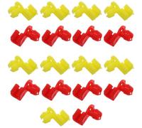 50 Set Clip per Serratura Porta Auto 4mm Plastica | Ricambio per Portiera e Meccanismo di Chiusura, Montaggio a Scatto, Tenuta Salda e Resistente All'usura