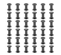 50 Set di Bulloni Chicago, 13mm in Ferro Zincato per Binding Post