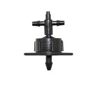 50 Set di irrigazione 2L 4L 8L gocciolatore connettore a Croce a 4 Vie Adattatore a Freccia for gocciolamento deviatore d'Acqua a Croce a 3 Vie connettore a Spina da 1/8(2L-2 Way)