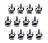 50 set Vietta di montaggio a foro quadrato vite per montaggio dell'armadietto