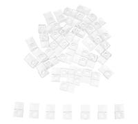 50 Sets Clip Di Montaggio Dello Specchio Appendiabiti Per Appendere Il in