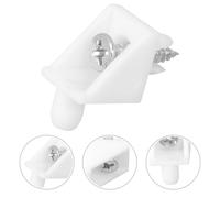 50 Sets Cuneo in Plastica Con Viti Autofilettanti Kit Fissaggio Cassetti