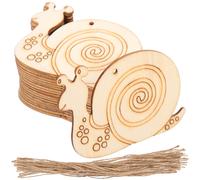 50 Sets Forme Di Legno Non Finite Ornamento Dell'arredamento Della Casa