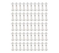 50 Sets M4 Rivets and Screws | Stainless Steel/Leather Craft