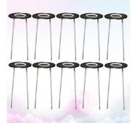 50 Sets Picchetti Da Giardino Zincati Picchetto Messa Terra Pali Forma U