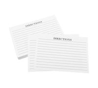 50 Sheets Biglietti Ricette Bigliettini Matrimonio Carte Vergini