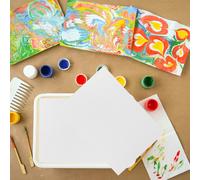 50 Sheets Carta Per Marmorizzazione Arte Della Lavoretti Con Bambini