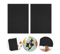 50 Sheets Cartoncini Neri Album Nero Da Disegno Carta Vuota Comune