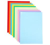 50 Sheets Cartoncino Nero Carta Da Costruzione Gialla Blocco Note