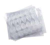 50 Sheets/pack Unghie Finte Con Adesivo Biadesivo Per Colla Premere