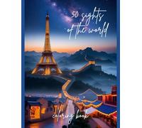 50 sights of the world: coloring book