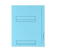 50 sotto-cartella Oxford HV 2 alette A4 Kraft blu pastello