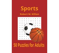 50 Sports Word Search Puzzles for Adults