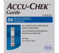50 Strisce Reattive ACCU CHEK Guide ROCHE x Glicemia sc.12/26 - 5 cf. da 10 pz
