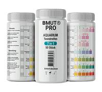 50 strisce reattive per acquario, 7 in 1, per stagno, pesci