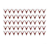 50 strumenti di innesto in plastica per cetrioli, melanzane, anguria, piante che supportano lo sviluppo dell'Unione portainnesto (bocca piatta)