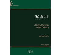 50 STUDI DI CZERNY, DUVERNOY, HELLER, CLEMENTI - CARISCH