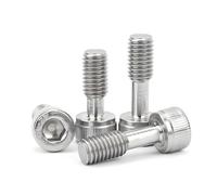 50 Stück Rändel Unverlierbare schrauben mit Innensechskant Φ3 Φ2.5 Φ2 mm aus Edelstahl A2 / V2A,gerändelte zylinderkopf unverlierbare bolzen (M2.5x20,INOX304)