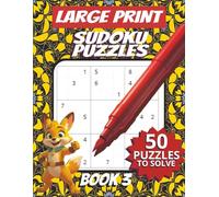 50 Sudoku Puzzles for Adults Seniors Young Adults and Teens - Large Font Book 3: Large Print, Easy-to-Read Format, Improve memory, focus, and problem-solving skills, Travel Game Gift
