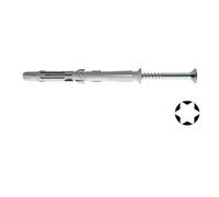 50 tasselli Elematic T88V fischer 10x185 mm fissaggi prolungati vite TORX