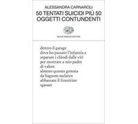 50 tentati suicidi più 50 oggetti contundenti