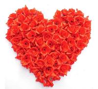 50 Teste Artificiali Seta Rosa Fiori Proposta Matrimonio Amore Candela Design Decor - Rosso Creativo e UtileTrattamento Durevole