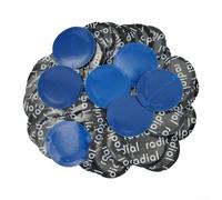 50 toppe in gomma con filo metallico per pneumatici, diametro 32 mm, per riparazione di forature di pneumatici dell'auto