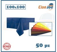 50 Tovaglie Piegate TNT 100x100 Coprimacchia - Vari Colori per Tavola