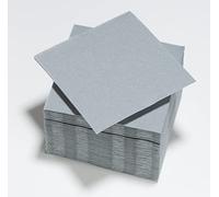 50 tovaglioli microgoffrati 24x25 cm 2V 100% Nature Grigio - FSC