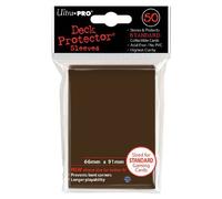 50 Ultra Pro Brown Deck Protector Sleeves - Magic