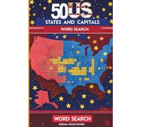 50 US States and Capitals Word Search: Word Searches with Easy to Read Print about States, Capitals and More | 6x9 inches, 110 pages | 50+ Puzzles... Gift for Vacations, Holiday and Free Times