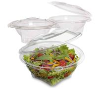 50 Vaschette rotonde per alimenti con coperchio uso freddo