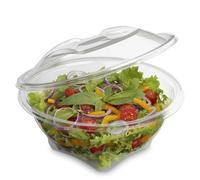 50 Vaschette rotonde per alimenti con coperchio uso freddo 600 cc