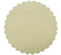 50 veli di tulle per bomboniera di matrimonio, diametro 24 cm, colore: crema