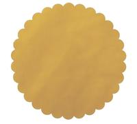 50 veli di tulle per bomboniera matrimonio diametro 24 cm oro