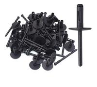 50 Vetrine Per Auto Per Espansione In Plastica Rivetti Ciechi Clip Bumper Clip Universali Fissaggio Automobilistico Spingi