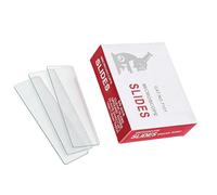 50 Vetrini per Microscopio per Laboratori Scienze ' Educazione Dimensioni 24x76.2mm Microscopio Pre Pulito Pre Pulito per Costruzione Vetro per l ' educazione alle Scienze Biologiche