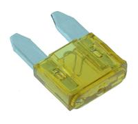 50 X 5A Mini Lama Fusibile 5 Amp Auto Van Bici Camion