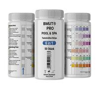 50 x 6 in 1 Pool & Spa Tube Test Tester, strisce reattive cloro pH carta di prova