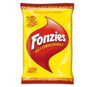 50 x BUSTE PATATINE FONZIES GLI ORIGINALI 40 GR CROCCANTINI DI MAIS AL FORMAGGIO