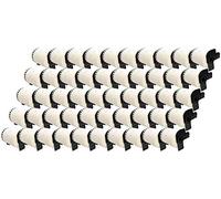 50 x DK-22243 (102mm x 30.48m) Etichette continuo compatibile per Brother QL-1050, QL-1060N, QL-1100, QL-1110NWB