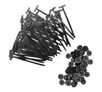 50 X Fascette Cable Tie In Nylon Nero 9cm Per Fissaggio Cavi Per Auto Veicoli