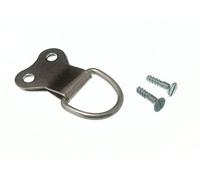 50 X Ganci A D Anello Doppio NP In Acciaio Nichelato | Onestopdiy Nuovo