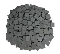 50 x LEGO® Tile 2 x 2 with Groove Dark Bluish Gray