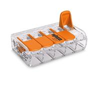 50 x Wago connettore a leva 221 Serie 221-415 5 terminali a 5 vie