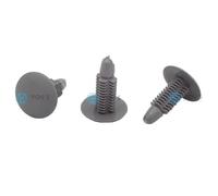 50 X YOU.S Originale Universale Clip Di Fissaggio Grigio 8 X22 X18 Mm