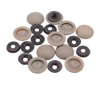 50 X YOU.S Originale Universale Copertura Viti Tappo - Grigio